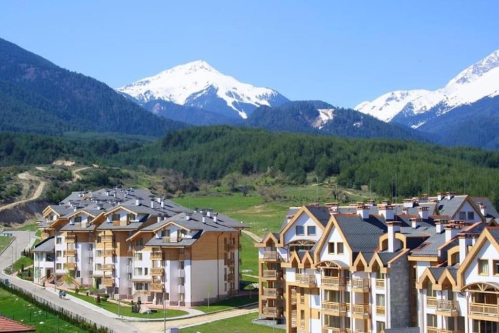 Secluded Mountain Cozy Studio With Fireplace Bansko Bagian luar foto